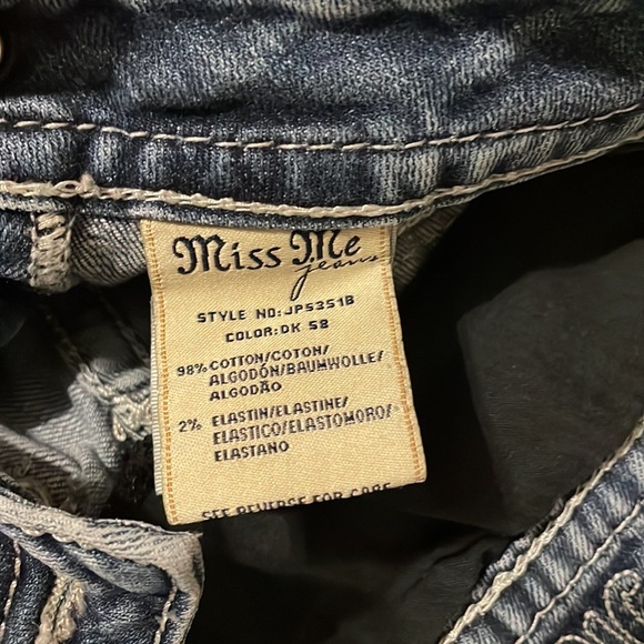 Miss me zebra 🦓 jeans size 28 - Picture 6 of 11